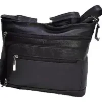 Bolsa Dama Piel Croosbody 1428 - Negro