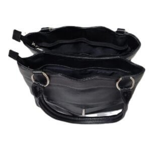 Bolsa Dama Piel 1507 Negra - Image 2