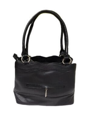 Bolsa Dama Piel 1507 Negra - Image 3
