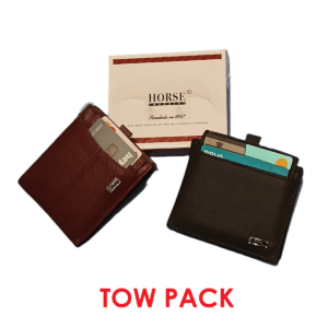 Cartera Caballero Horse Piel Tow Pack 1 Cafe Claro1029-106-Cafe Obscuro1029-11
