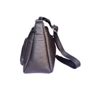 Bolsa Dama Piel Cross Body 1473 Negra - Image 6
