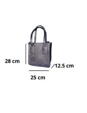 Bolsa Dama Piel 1506 Negra - Image 6
