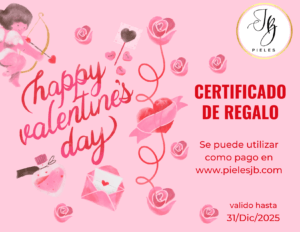 Tarjeta de regalo Pieles JB