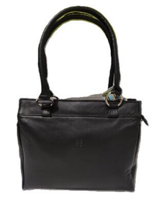 Bolsa Dama Piel 1502 Negra - Image 2