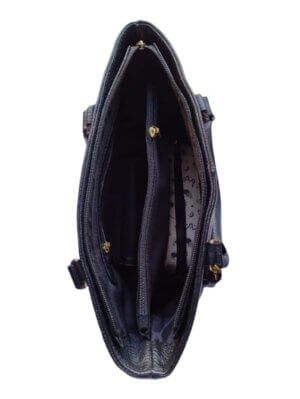 Bolsa Dama Piel July Negro - Image 3