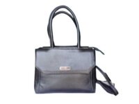 Bolsa Dama Piel Yadira Negra