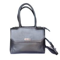 Bolsa Dama Piel Yadira Negra