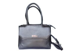 Bolsa Dama Piel Yadira Negra - Image 3