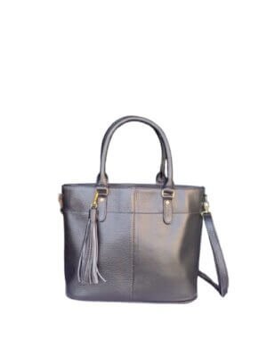Bolsa Dama Piel July Negro