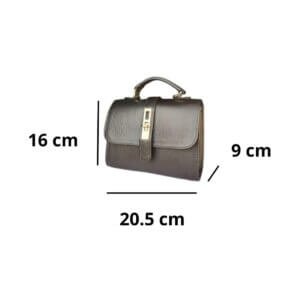 Bolsa Dama Piel Alison Negro - Image 5