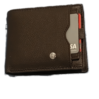 Cartera Caballero Horse Piel Marrón Oscuro 1029-105