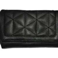 Cartera Dama Piel Bari Negro