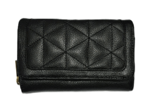 Cartera Dama Piel Bari Negro