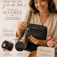 Cartera Dama Piel Dana